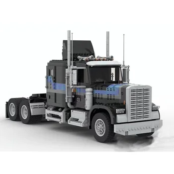 MOC-77497 грузовик строительный блок модель сращенная игрушка-головоломка детский подарок